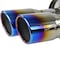 Spec-D Tuning 08-14 Subaru Wrx Catback Exhaust Quad Burnt Tip MFCAT3-WRX084QT-SD - alternate 3